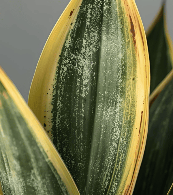 サンスベリアの葉が黄色・茶色に！-変色原因と復活法を徹底解説