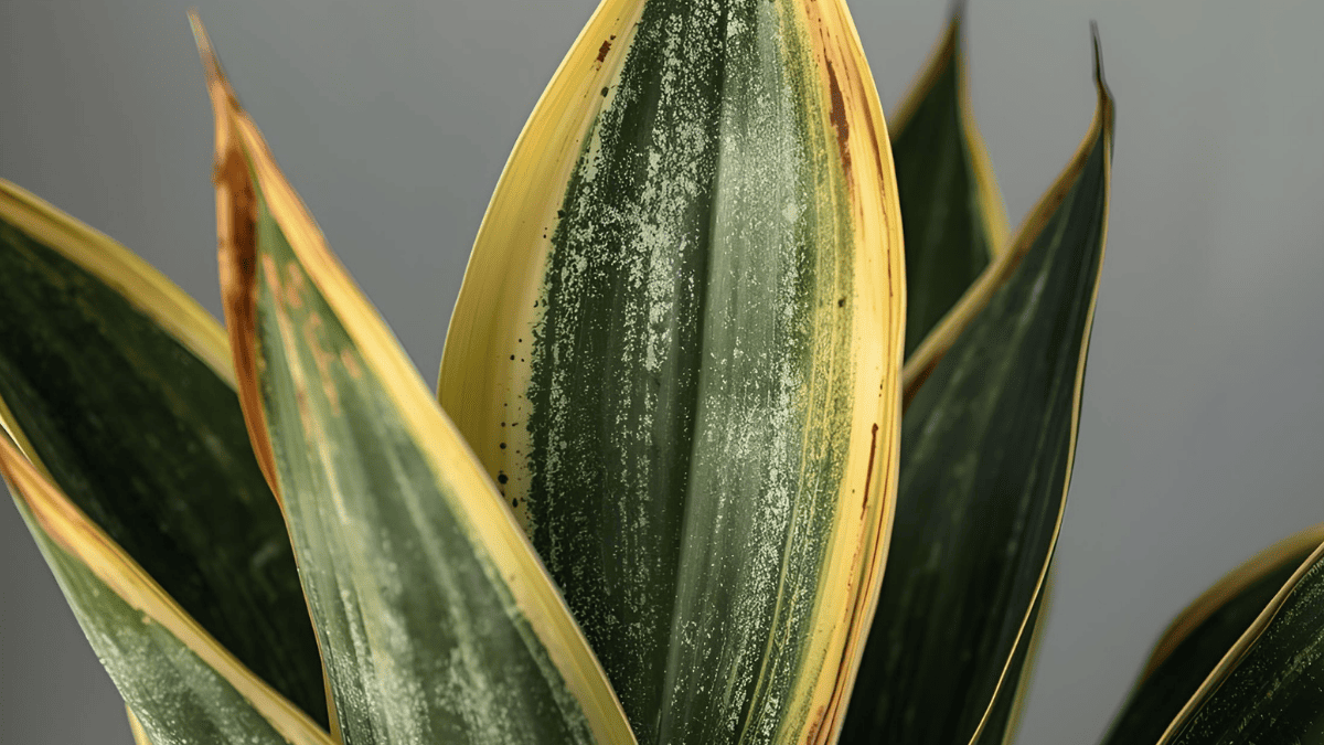 サンスベリアの葉が黄色・茶色に！-変色原因と復活法を徹底解説