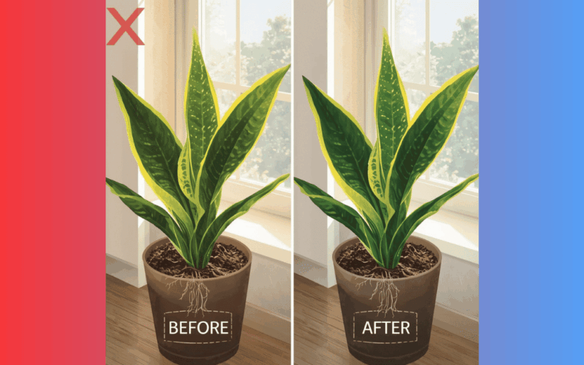 サンスベリアの「剪定」-枯れ葉と伸びすぎた葉の切り方